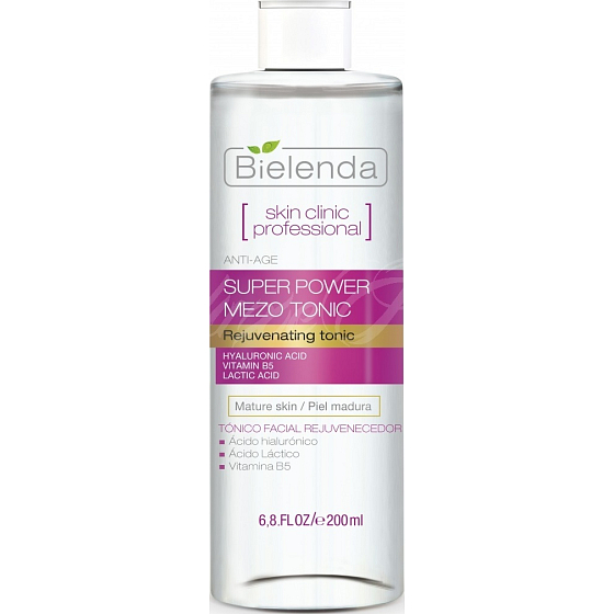 Bielenda Skin Clinic Professional omlazující pleťové tonikum 200 ml