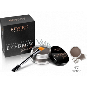 Revers Eye Brow Pomade pomáda na obočí s arganovým olejem 01 Blond 3 g