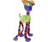 Tommi Plyš Zvířátko zelené s dlouhýma nohama pískací hračka pro psy 47 cm