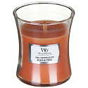 WoodWick Chilli Pepper Gelato - Zmrzlina s čili a pepřem vonná svíčka s dřevěným knotem a víčkem sklo malá 85 g