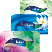 Velvet Classic hygienické kapesníky 2 vrstvé 100 kusů v krabičce
