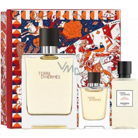 Hermes Terre D Hermes toaletní voda pro muže 100 ml + toaletní voda 12,5 ml + voda po holení 40 ml, dárková sada pro muže