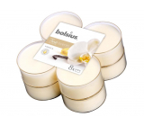 Bolsius Aromatic 2.0 Vanilla - Vanilka maxi vonné čajové svíčky 8 kusů, doba hoření 8 hodin