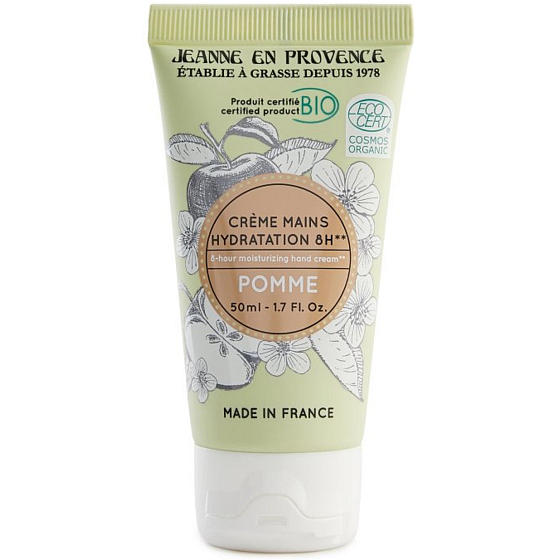 Jeanne en Provence Pomme - Jablko BIO krém na ruce 50 ml