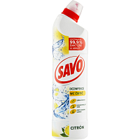 SAVO WC čistič Citrón, 700 ml