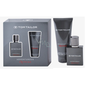 Tom Tailor Adventurous Extreme toaletní voda 30 ml + sprchový gel 100 ml, dárková sada pro muže