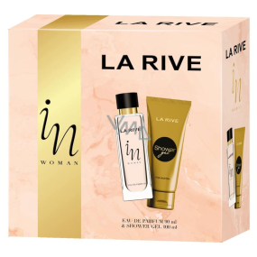 La Rive In Woman parfémovaná voda 90 ml + sprchový gel 100 ml, dárková sada pro ženy