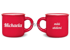 Nekupto Jmenný mini hrníček Michaela 100 ml