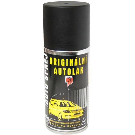 Kwasny Auto-K Color Škoda, originální autolak ve spreji, 0100 bílá matná, 150 ml