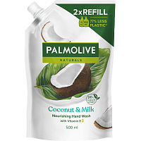 Palmolive Naturals Coconut & Milk tekuté mýdlo náhradní náplň 500 ml
