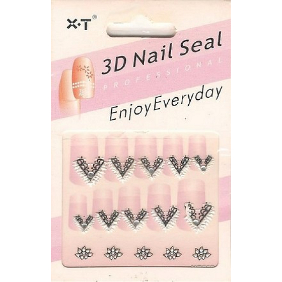 Nail Seal 3D nálepky na nehty 1 aršík 152A 1 aršík