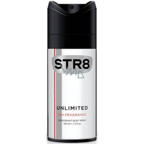 Str8 Unlimited deodorant sprej pro muže 150 ml