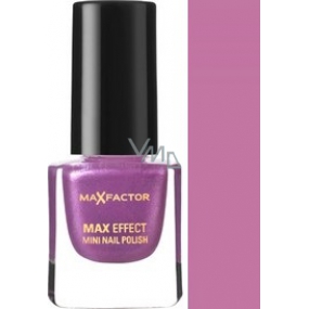 Max Factor Max Effect Mini Nail Polish lak na nehty 08 Diva Violet 4,5 ml