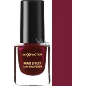 Max Factor Max Effect Mini Nail Polish lak na nehty 13 Deep Mauve 4,5 ml