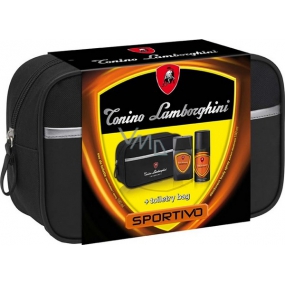 Tonino Lamborghini Sportivo toaletní voda 100 ml + deodorant sprej 150 ml + taška, dárková sada