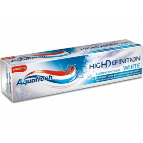 Aquafresh High Definition White Illuminating Mint zubní pasta 75 ml
