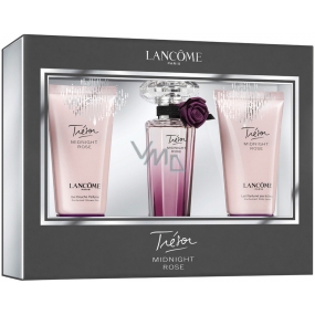 Lancome Trésor Midnight Rose parfémovaná voda 30 ml + tělové mléko 50 ml + sprchový gel 50 ml, dárková sada