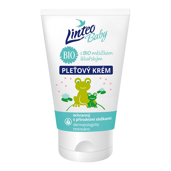Linteo Baby Bio s Měsíčkem lékařským pleťový krém 75 ml