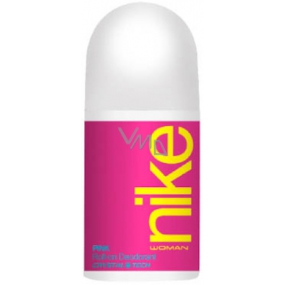 Nike Pink Woman kuličkový deodorant roll-on pro ženy 60 ml