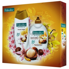 Palmolive Makadamiové potěšení Naturals Macadamia sprchový gel 250 ml + Naturals Macadamia tekuté mýdlo 300 ml, kosmetická sada