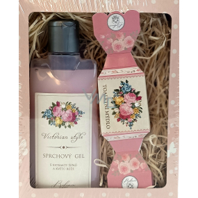 Bohemia Gifts Victorian Style sprchový gel 200 ml + ručně vyráběné mýdlo 30 g, kosmetická sada