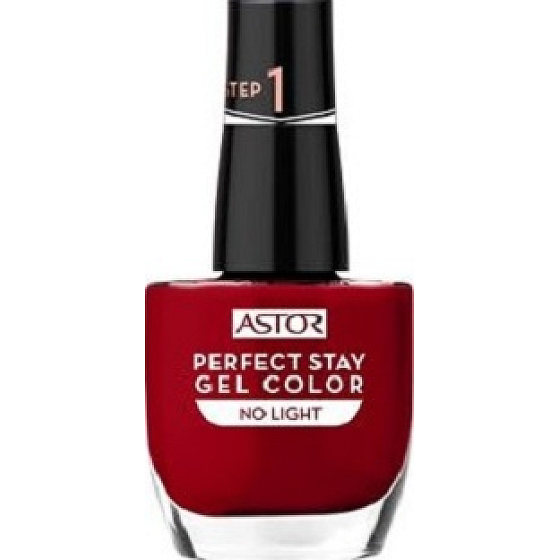 Astor Perfect Stay Gel Color gelový lak na nehty 019 Fashionably Red 12 ml