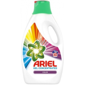 Ariel Color tekutý prací gel na barevné prádlo 50 dávek 2,75 l