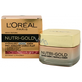 Loreal Paris Nutri-Gold vyživující denní krém pro zdravím zářící pleť 50 ml