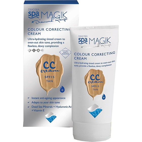 Spa Magik Organická řada CC Cream tonizující pleťový hydratační krém Tan 50 ml