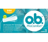 o.b. ProComfort Normal with Dynamic Fit tampony 16 kusů