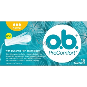 o.b. ProComfort Normal with Dynamic Fit tampony 16 kusů