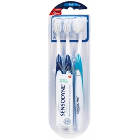 Sensodyne Gentle Care Soft měkké zubní kartáčky 3 kusy