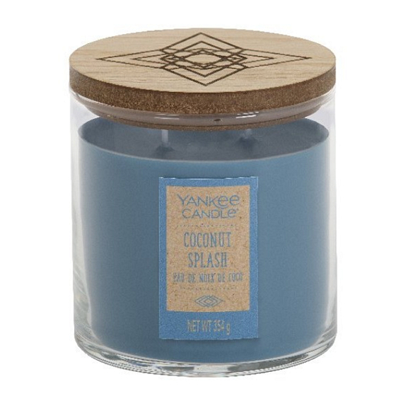 Yankee Candle Coconut Splash - Kokosové osvěžení vonná svíčka Wanderlust Tumbler 2 knoty 354 g