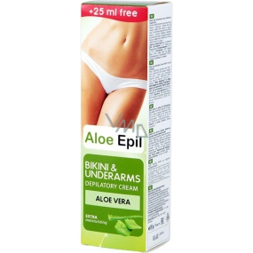 Aloe Epil Bikini & Underarms depilační krém pro oblasti podpaží a bikin 125 ml