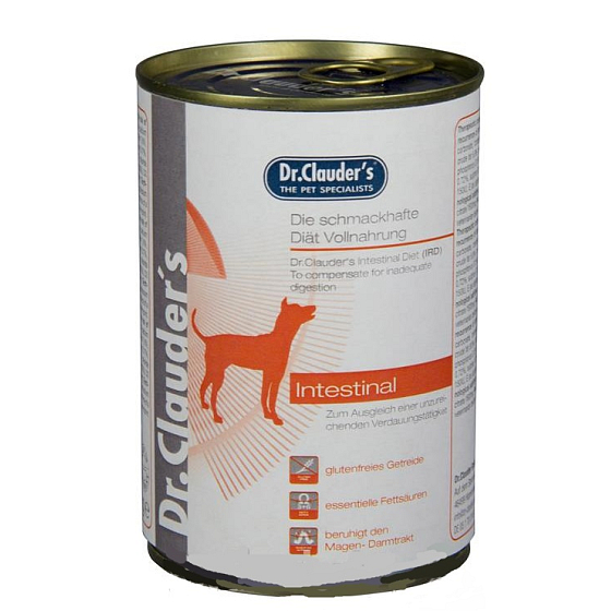 Dr. Clauders Special Diet Intestinal kompletní superprémiové krmivo pro psy s onemocněním nebo chirurgickými zákroky 400 g