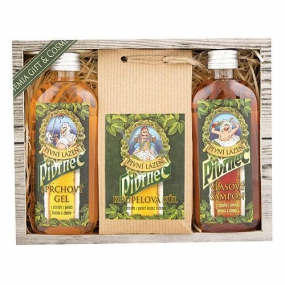 Bohemia Gifts Pivrnec sprchový gel pro muže 100 ml + šampon na vlasy 100 ml + sůl do koupele 150 g, kosmetická sada