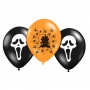 Rappa Balónek nafukovací s potiskem Halloween 2 barvy, 3 kusy
