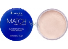 Rimmel London Match Perfection Loose Powder pudr 001 Transparent 10 g