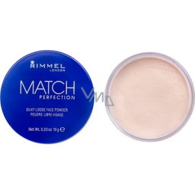 Rimmel London Match Perfection Loose Powder pudr 001 Transparent 10 g