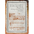 Ditipo Deník Antique notová osnova A5 15 x 21 cm