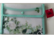 Albi Pouzdro na dokumenty Zelené květiny A4 - 330 x 236 mm