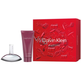 Calvin Klein Euphoria parfémovaná voda 50 ml + tělové mléko 100 ml, dárková sada pro ženy