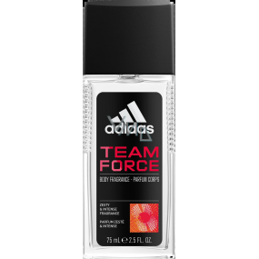 Adidas Team Force parfémovaný deodorant sklo pro muže 75 ml