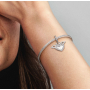 Charm Sterlingové stříbro 925 Andělská křídla, roztáhni a leť, přívěsek na náramek symbol