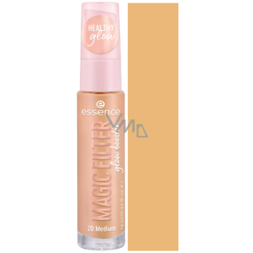 Essence Magic Filter Glow Booster podkladová báze s lehkým krytím 20 Medium 14 ml