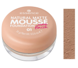 Essence Natural Matte Mousse Foundation pěnový make-up 01 16 g