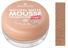 Essence Natural Matte Mousse Foundation pěnový make-up 01 16 g