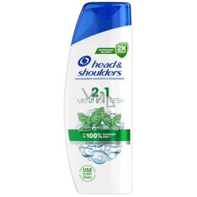 Head & Shoulders Menthol 2v1 šampon a balzám na vlasy proti lupům 250 ml