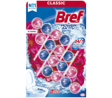 Bref Power Aktiv Flower 4 WC blok pro hygienickou čistotu a svěžest 4 x 50 g