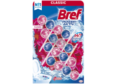 Bref Power Aktiv Flower 4 WC blok pro hygienickou čistotu a svěžest 4 x 50 g